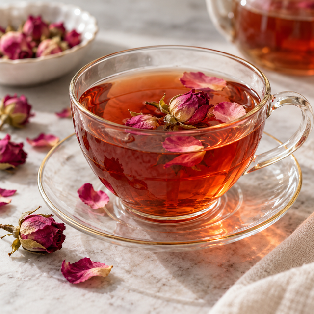 Rose Black Tea 玫瑰红茶.