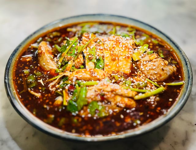 A3. Mouth-watering Chicken 红油口水鸡.