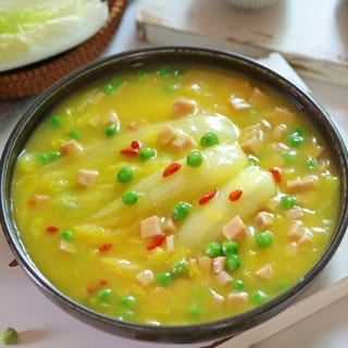S5. Baby Cabbage in Ham Broth 金汤娃娃菜