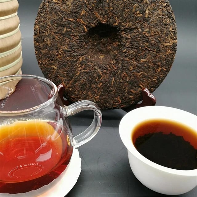 Aged Toasted Pu'er Tea 陈年普洱.