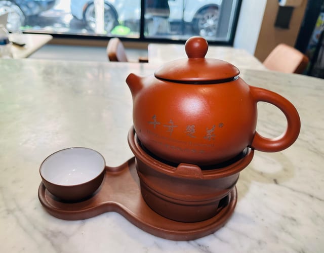 S2. Braised Pork Rib & Lotus Root Soup (Per Person) 紫砂排骨煨藕汤(单例).