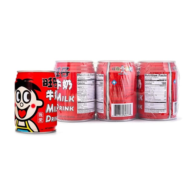 Chinese Milk Drink 旺仔牛奶.