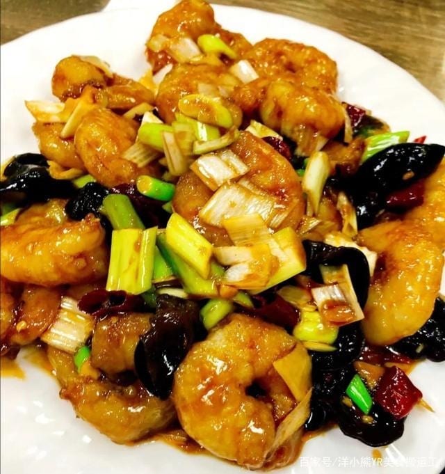 AS11. Prawn with Garlic Sauce 鱼香虾.