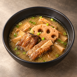 HANYANG PORK RIB & LOTUS ROOT SOUP 汉阳排骨煨藕汤